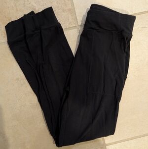 Athleta Girl Black Joggers XS 6